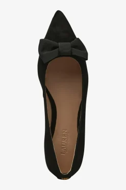 Lauren Ralph Lauren Ballerinasko>Ballerinasko Londyn Bow-Flats-Ballet Black/black
