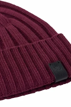 Lauren Ralph Lauren Huer>Hue Polyester Blend-rib Dark garnet