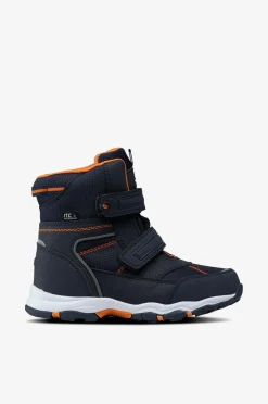 Leaf Vinterfodtøj|Boots, Støvler & Snørestøvler>Vinterboots Siljan Navy/Orange
