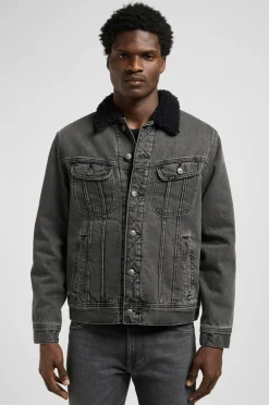 Lee Jakker & Frakker>Cowboyjakke Sherpa Deep Obsidian