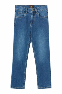 Lee Jeans Straight Stretch Fit Mid wash Discount