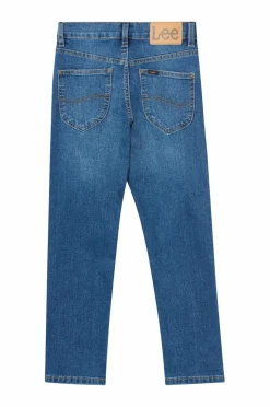 Lee Jeans Straight Stretch Fit Mid wash Discount