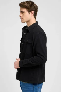 Lee Overskjorte Relaxed Unionall Black Clearance