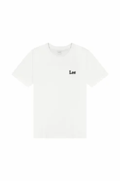 Lee T-shirt SS Small Logo Bright white Discount