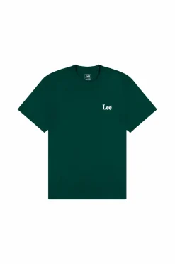 Lee T-Shirts & Tanktoppe>T-shirt SS Small Logo Tee Jade forest
