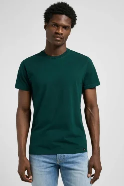 Lee T-shirt Twin Pack Crew 2-pak Jade Forest Mood Indigo Discount