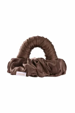 Lenoites Styling>Blowout Tie In Mulberry Silk Mocha/Espresso