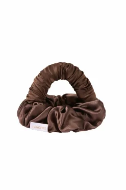 Lenoites BLOWOUTTIE® In Mulberry Silk Mini Mocha/Espresso Hot