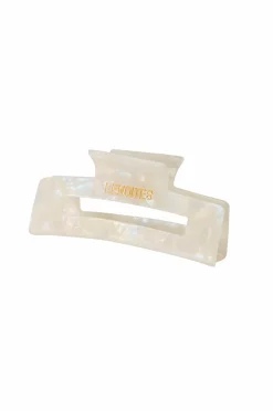 Lenoites Eco-Friendly Hair Claw Pearly White Sale