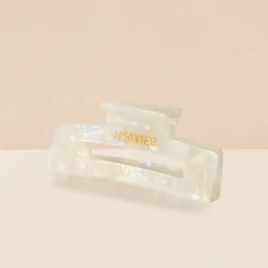 Lenoites Eco-Friendly Hair Claw Pearly White Sale