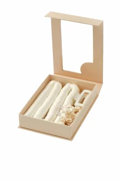 Lenoites Heatless Curls In Mulberry Silk Small Golden Sand Best