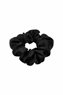 Lenoites Mulberry Silk Scrunchie Black Sale