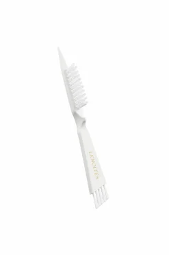 Lenoites Hårbørster>Wild Boar Hair Brush With Cleaning Tool White