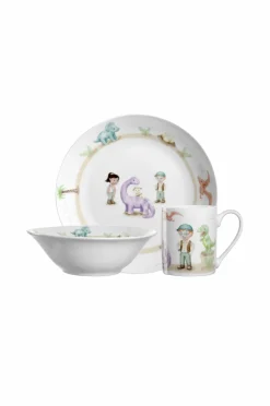 Leonardo Barnevognstilbehør|Made & Trøste>Børnesæt Bambini Avventura 3 Dele Dino