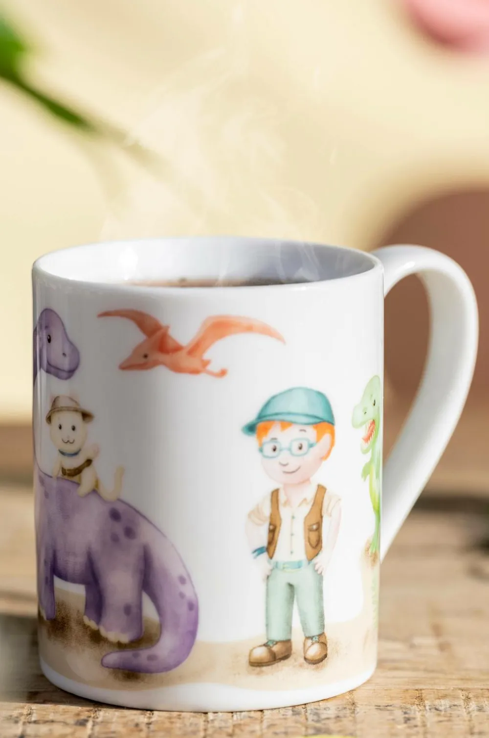 Leonardo Barnevognstilbehør|Made & Trøste>Børnesæt Bambini Avventura 3 Dele Dino