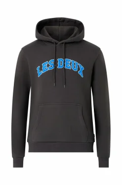 Les Deux Hættetrøje Brady Western Raven grey Clearance