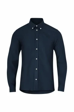 Les Deux Oxfordskjorte Konrad Oxford Shirt Dark navy Best
