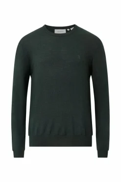 Les Deux Pullover Greyson Merino Knit Duffel Bag Green New