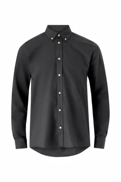 Les Deux Skjorter>Skjorte Desert Reg Charcoal melange