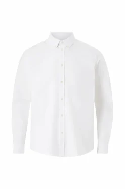 Les Deux Skjorte Konrad Oxford Shirt White Online