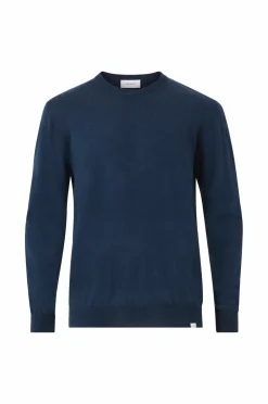 Les Deux Uldtrøje Greyson Merino Knit Dark navy Sale