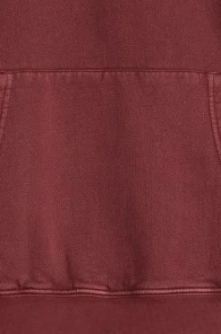 Levi's Hættetrøje The Authentic Hoodie GARMENT DYE TAWNY PORT Best