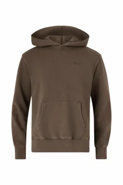 Levi's Hættetrøje The Authentic Hoodie GARMENT DYE H225 MAITAKE BROWN Clearance