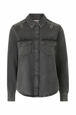 Levi's Jeansskjorte Iconic Western BEJEWLED WESTERN Hot
