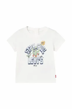 Levi's Toppe & T-Shirts>T-shirt Lvb Stay Cool Tee Cloud dancer