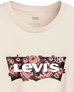 Levi's Plus Basistøj>T-shirt PL Perfect Tee Plus Sportswear Rose Fill