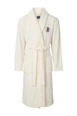 Lexington Fleecekåbe Unisex White Discount