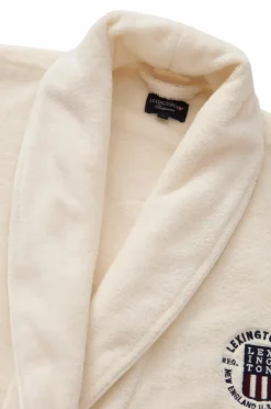 Lexington Fleecekåbe Unisex White Discount