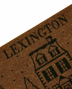 Lexington House Dørmåtte af kokosfiber Natural/Green Discount