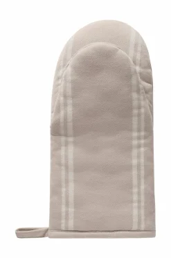 Lexington Køkkentekstiler>Icons Bomuld Jacquard Star Mitten Beige/hvid