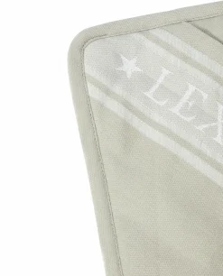 Lexington Icons Org bomuld jacquard stjerne grydelapper Salviegrøn/hvid Best