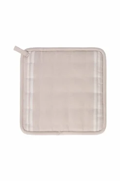 Lexington Køkkentekstiler>Icons Org bomuld jacquard stjerne grydelapper Beige/hvid