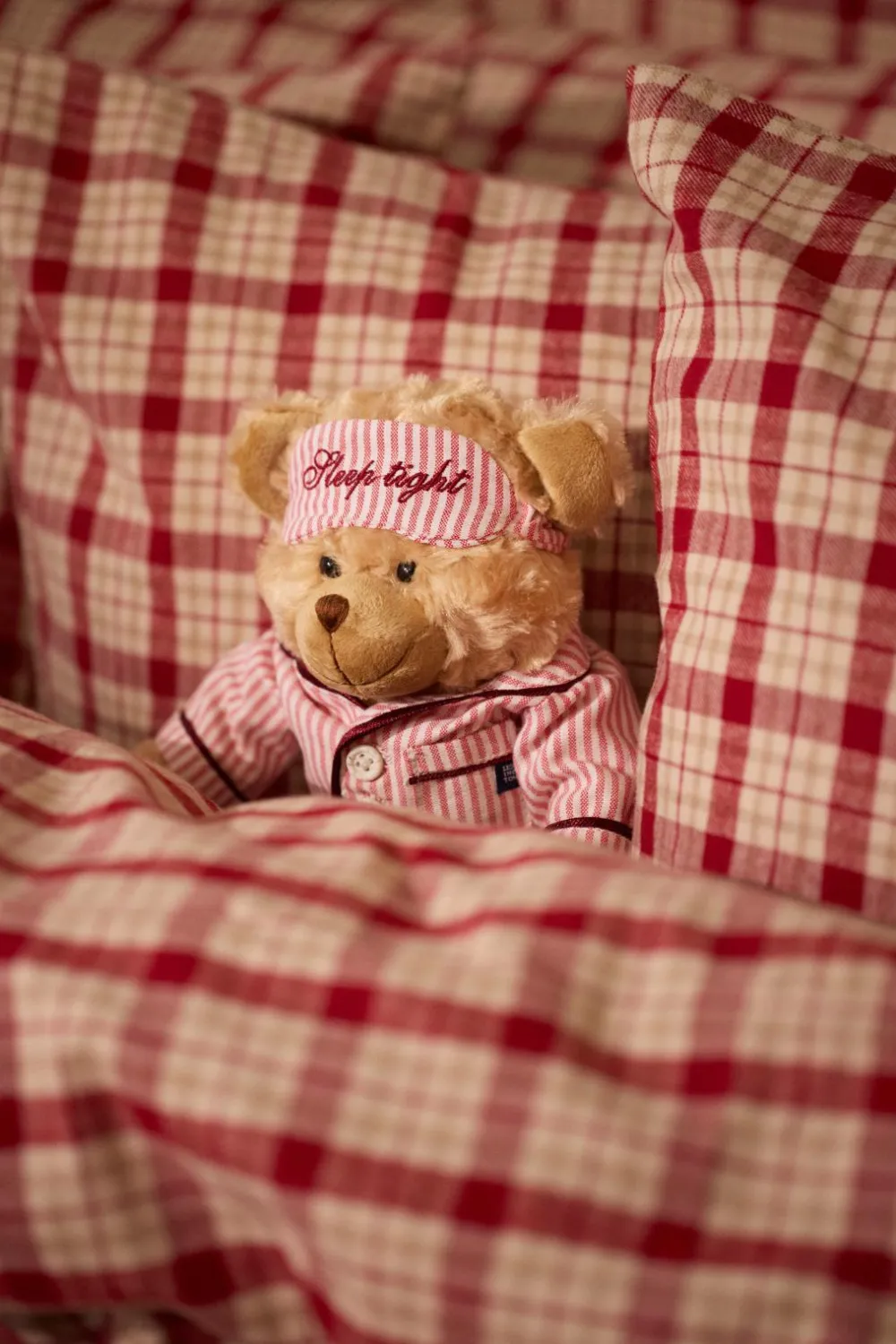 Lexington Teddy Holiday Red/White Best