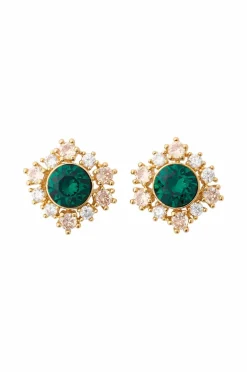 Lily and Rose Ørestikker New Emily Earrings - Emerald Hot