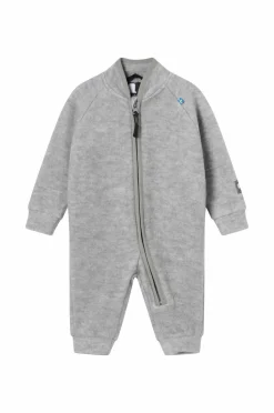 Lindberg Overtøj>Babyoverall Loe Wool Baby Overall Grey melange