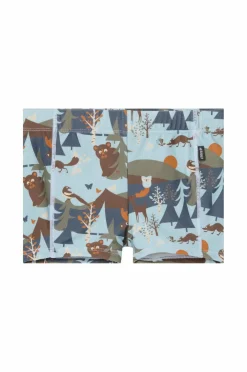 Lindberg Badebukser Thor Swim Trunks Lightblue/brown Online