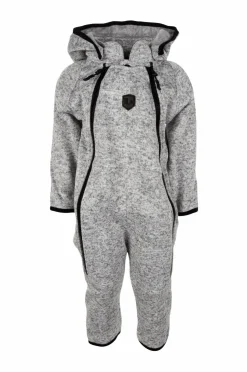 Lindberg Fleecedragt Bormio Grey Melange Discount