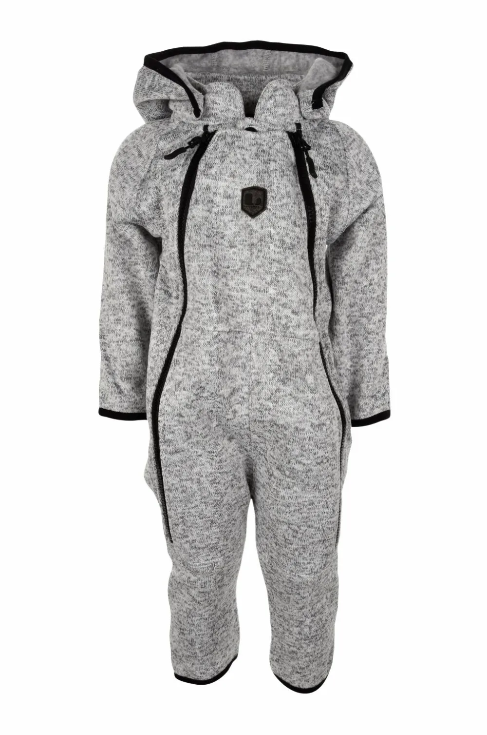 Lindberg Fleecedragt Bormio Grey Melange Discount