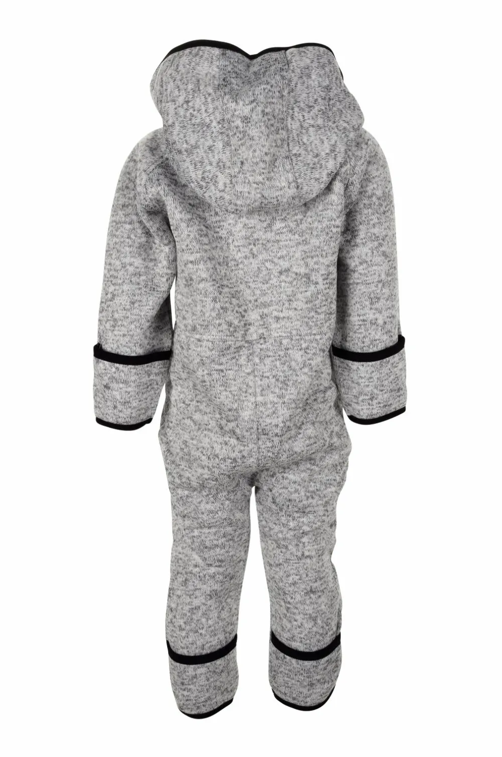 Lindberg Fleecedragt Bormio Grey Melange Discount