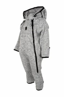 Lindberg Fleecedragt Bormio Grey Melange Discount