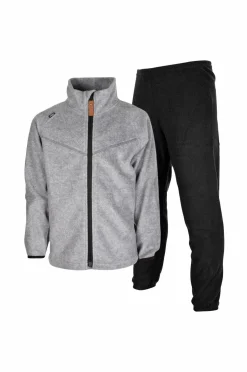 Lindberg Sæt Til Børn>Fleecesæt Umeå, 2 dele Greymelange/Black
