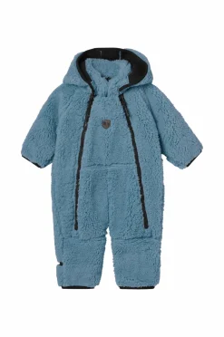 Lindberg Heldragt Muddus Pile Baby Overall Windfleece Blue Hot