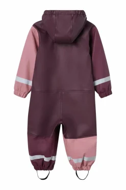 Lindberg Overtøj>Regndragt Fagerhult Rain Set Fleece Blomme/dry rose