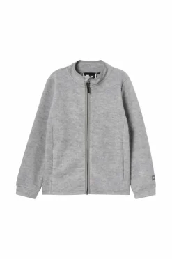 Lindberg Uldjakke Loe Wool Jacket Grey melange Discount
