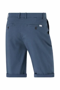 Lindbergh Chinoshorts Superflex Aop Chino Shorts Navy New