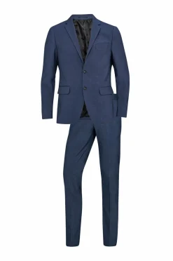 Lindbergh Blazere & Jakkesæt>Jakkesæt, 2 dele Blue Mel